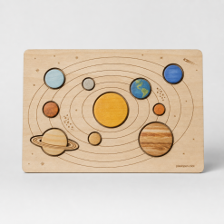 Wooden Solar System Puzzle