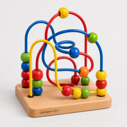 Wooden Counting Beads Maze