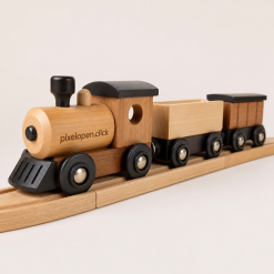 Wooden Train Set