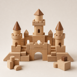 Wooden Castle Block Set