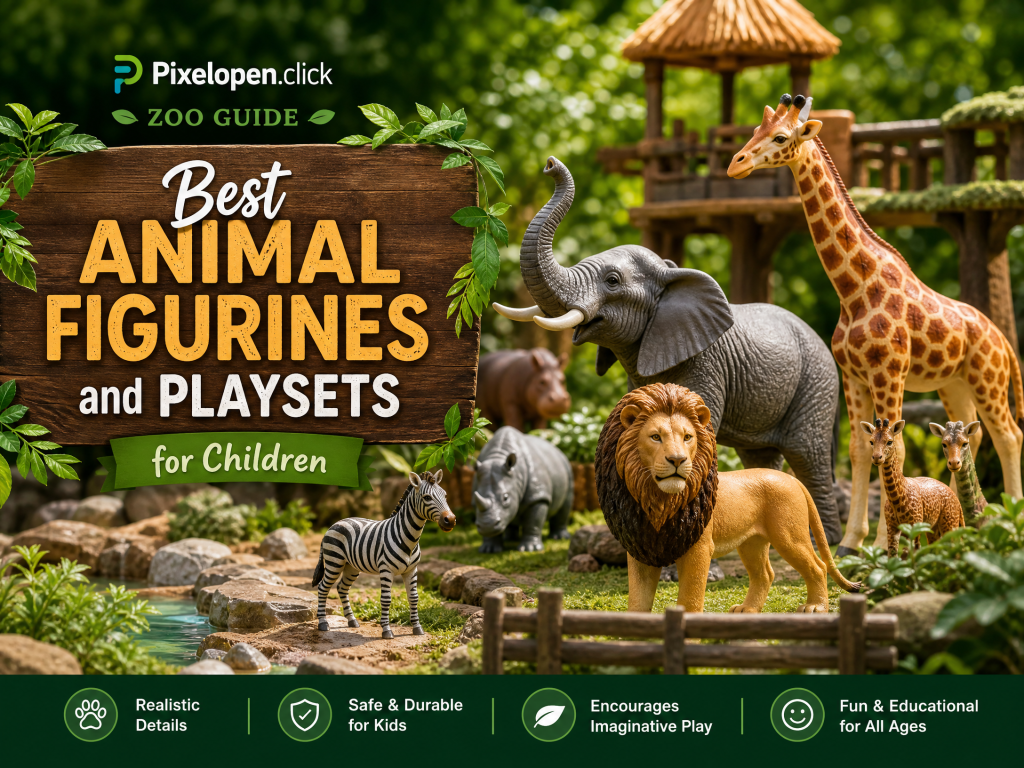 animal figurines and playsets for children
