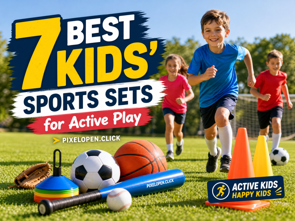 kids sports sets for active play