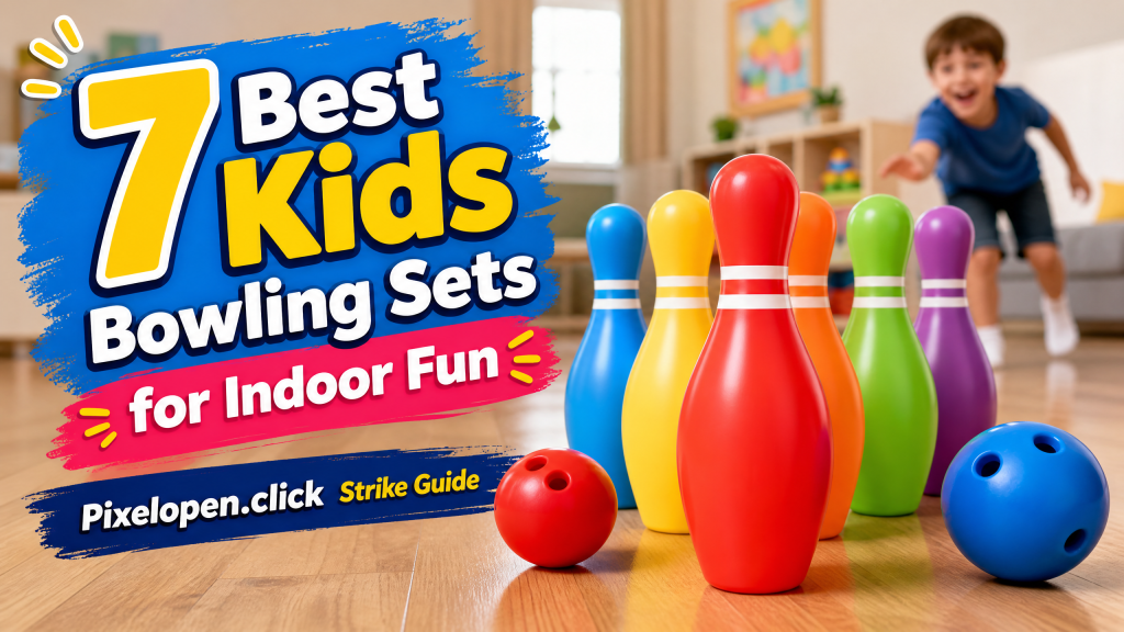 kids bowling sets for indoor fun