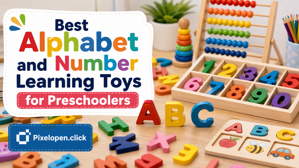 alphabet and number learning toys for preschoolers
