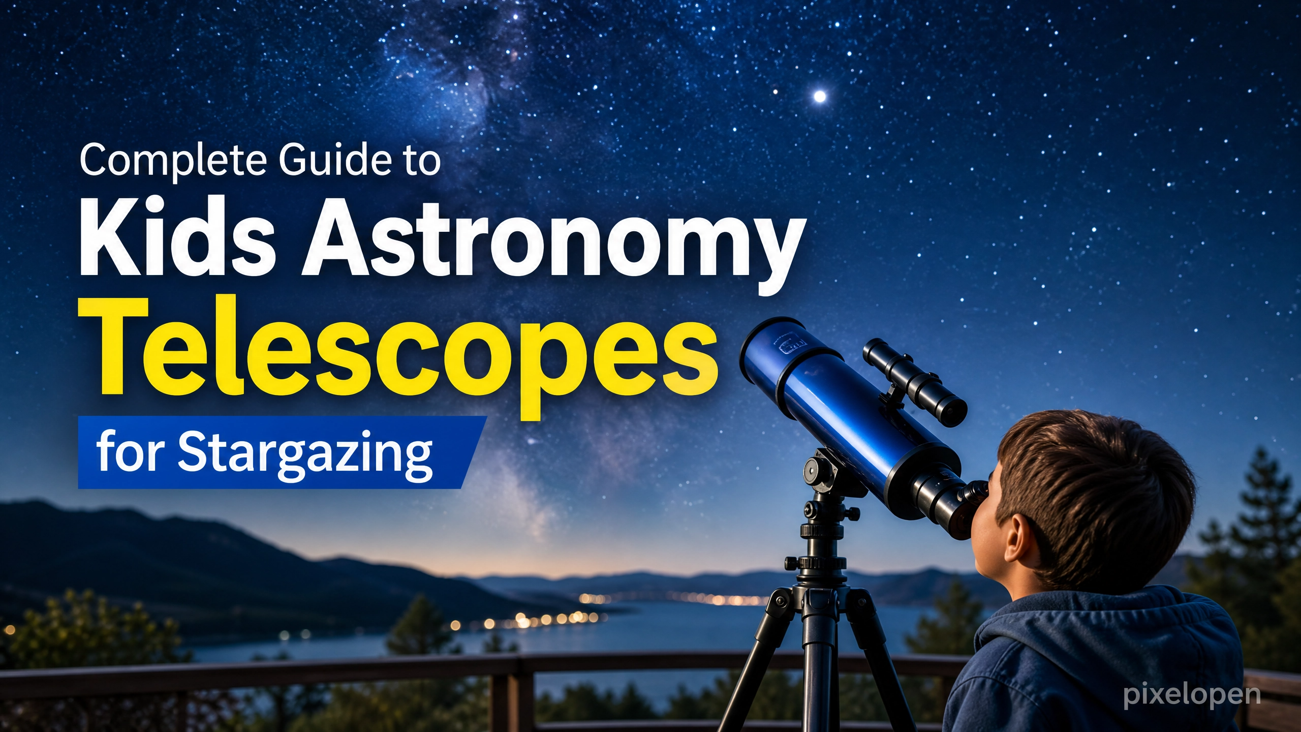 Complete Guide to Kids Astronomy Telescopes for Stargazing